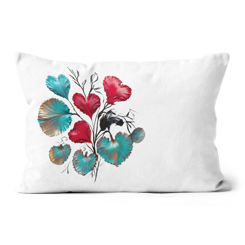 Hearts Grow Fonder - All-over Print Suede Throw Pillow