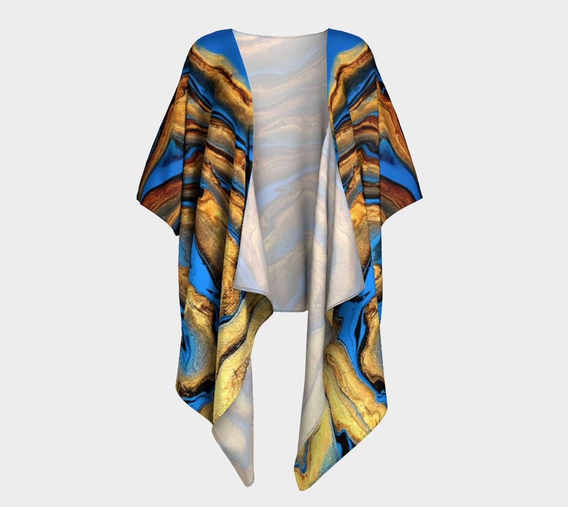 Royalty Draped Kimono