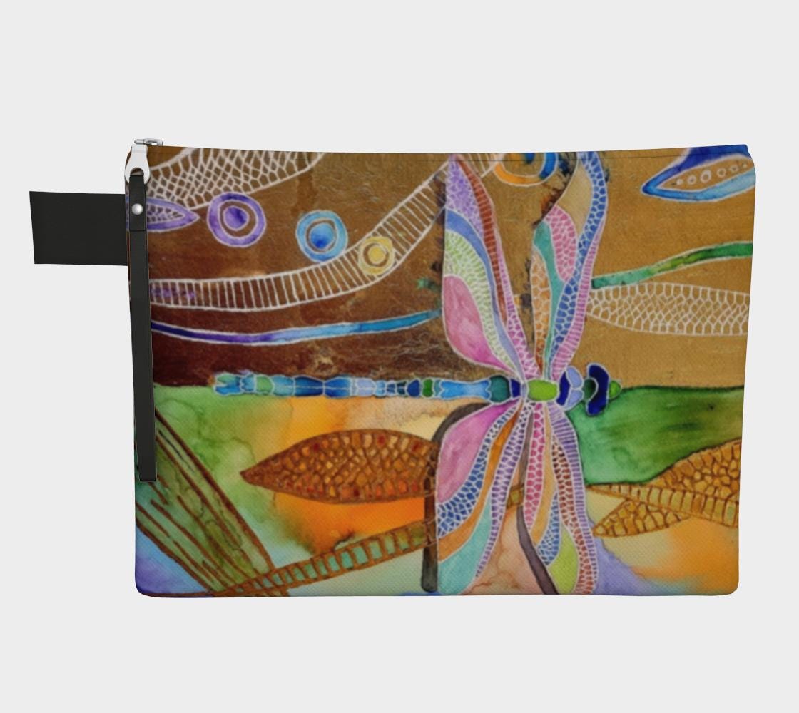 Dragonfly Zipper Carry-all