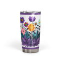 Abstract Purple Garden - 20oz Fat Tumbler