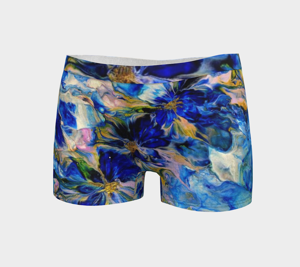Royal Blue Garden - Boyshorts