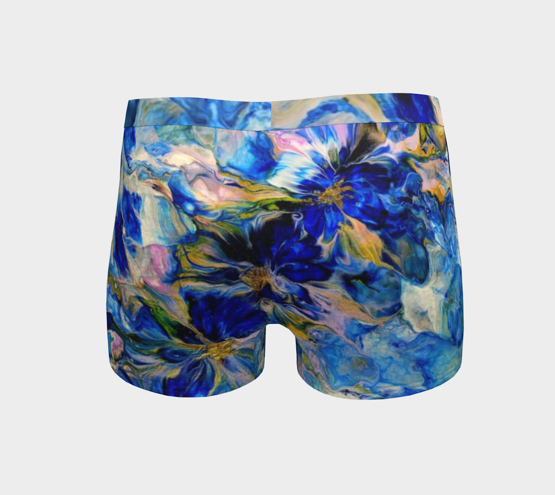 Royal Blue Garden - Boyshorts