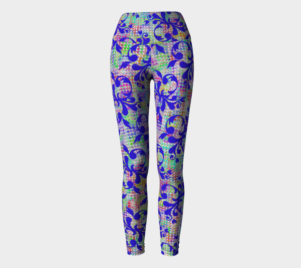 Fancy Filigree - Yoga Leggings