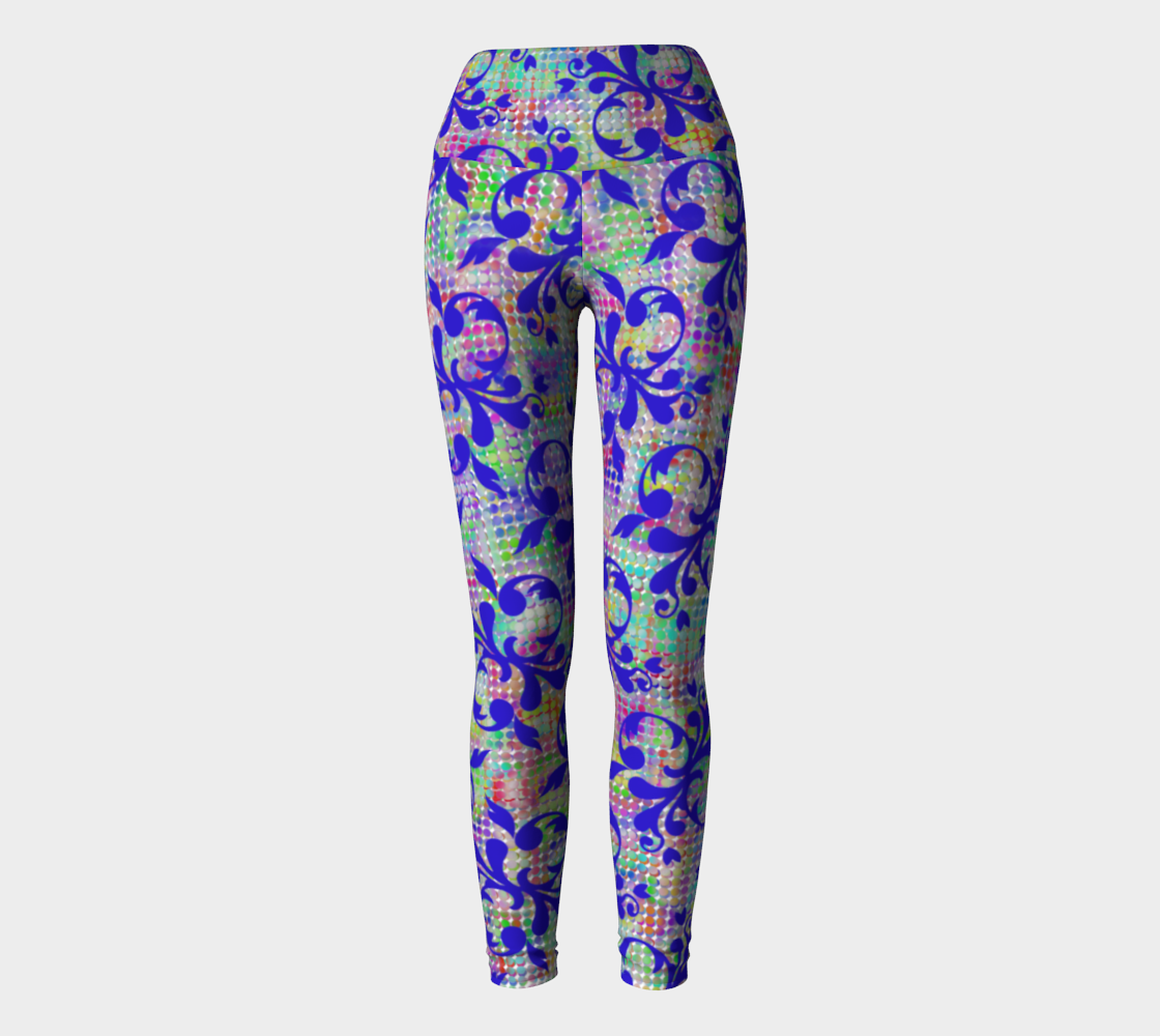 Fancy Filigree - Yoga Leggings