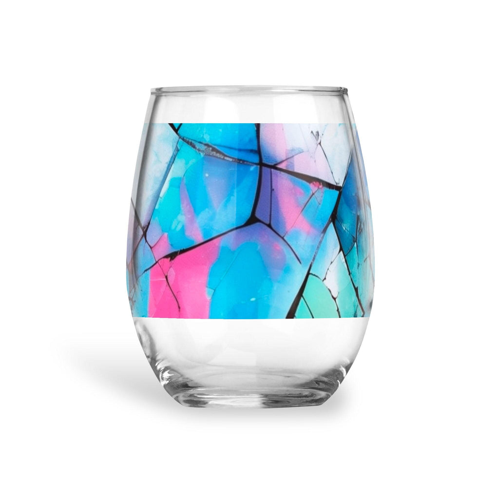 Mystical Mosaic - Wine Glass