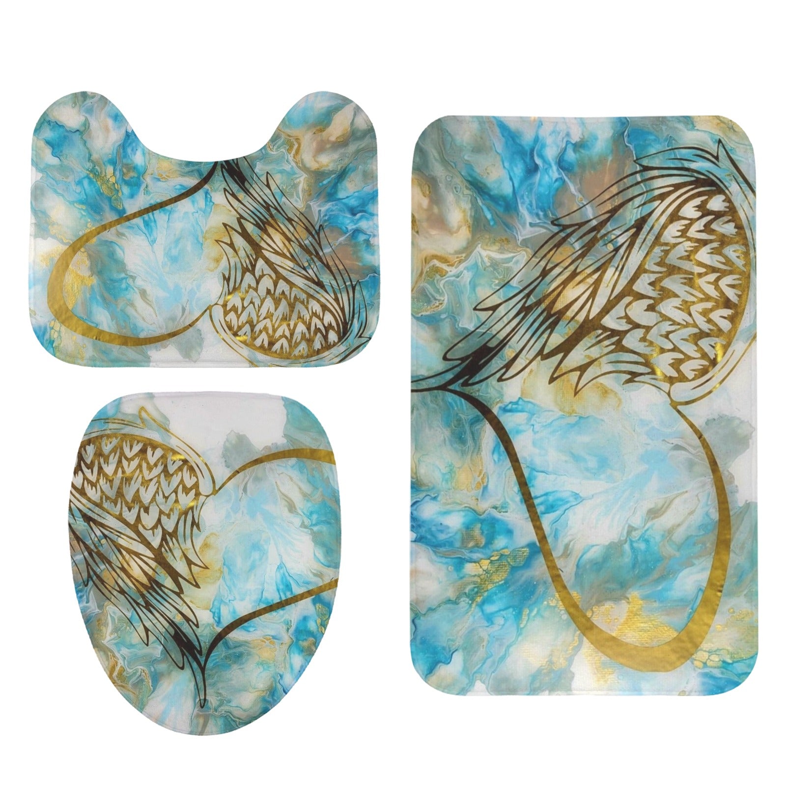 My Guardian 3-Piece Bathroom Rug Set