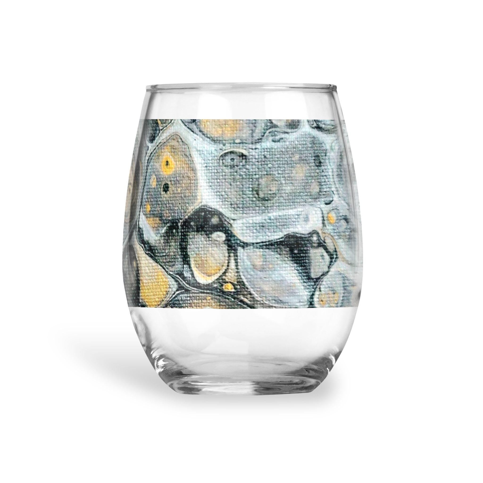 Stone Art - Wine Glass