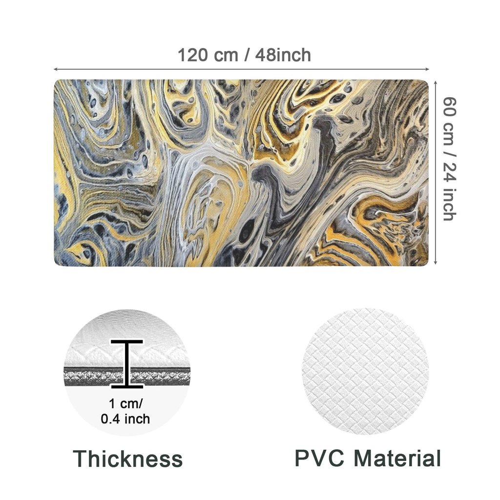 Metallurgy PVC Anti-Fatigue Kitchen Mat 48x24inch