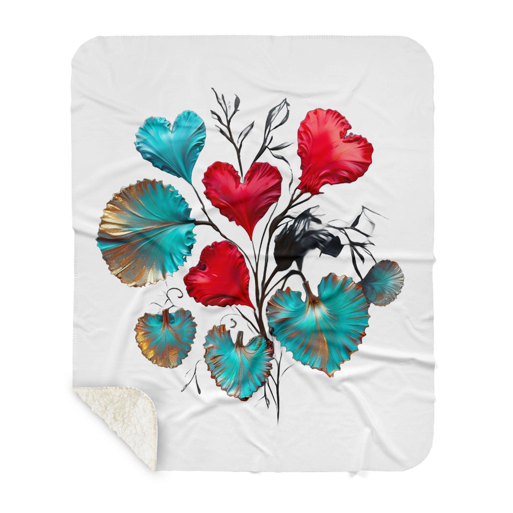 Hearts Grow Fonder - Sherpa Blanket