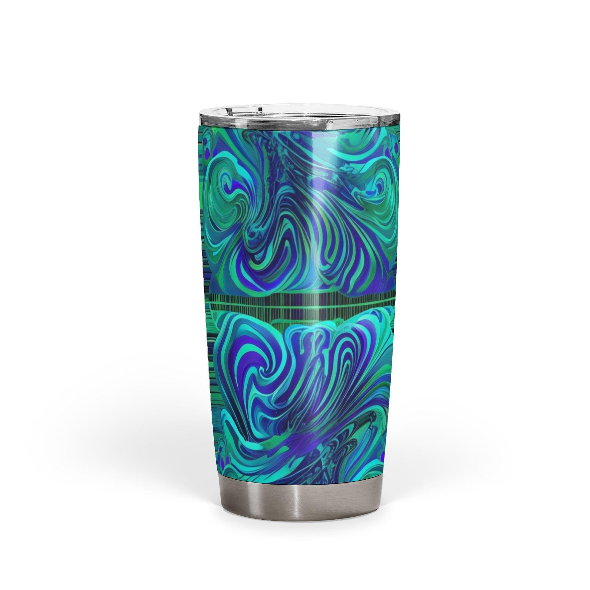 Dreamy Spirals - 20oz Fat Tumbler
