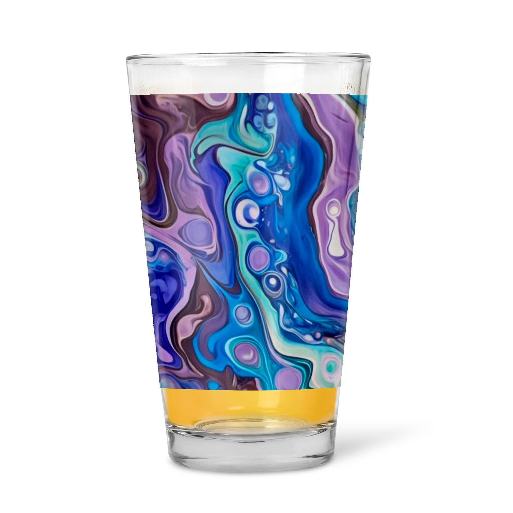 Mandala Sun - 16oz Pint Beer Glass