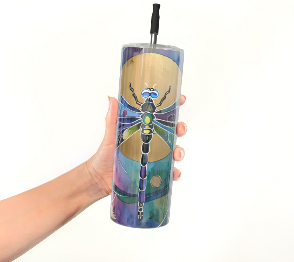 Dragonfly Sun - Stainless Steel Tumbler