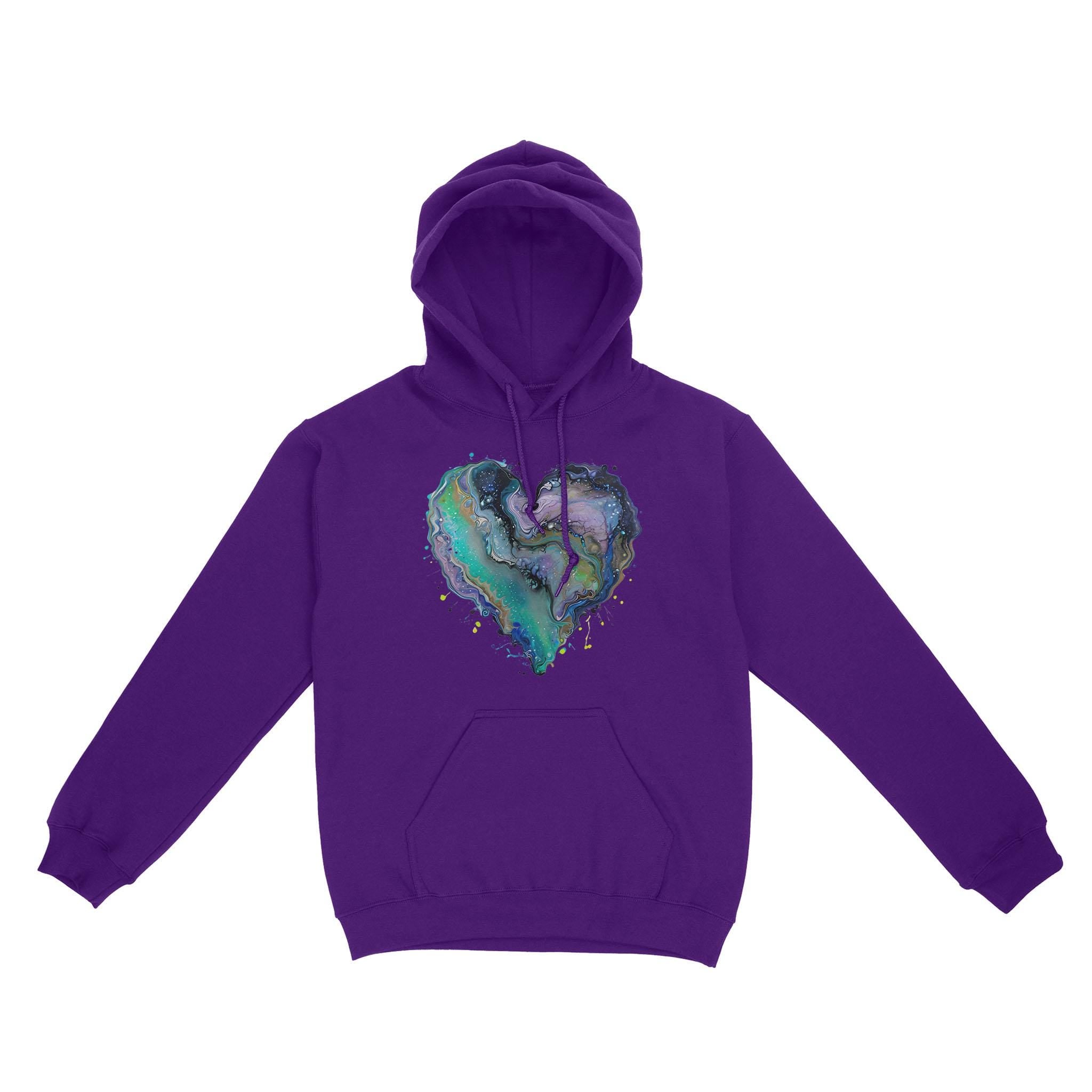 Fluid Art Heart (1) - Unisex Standard Hoodie