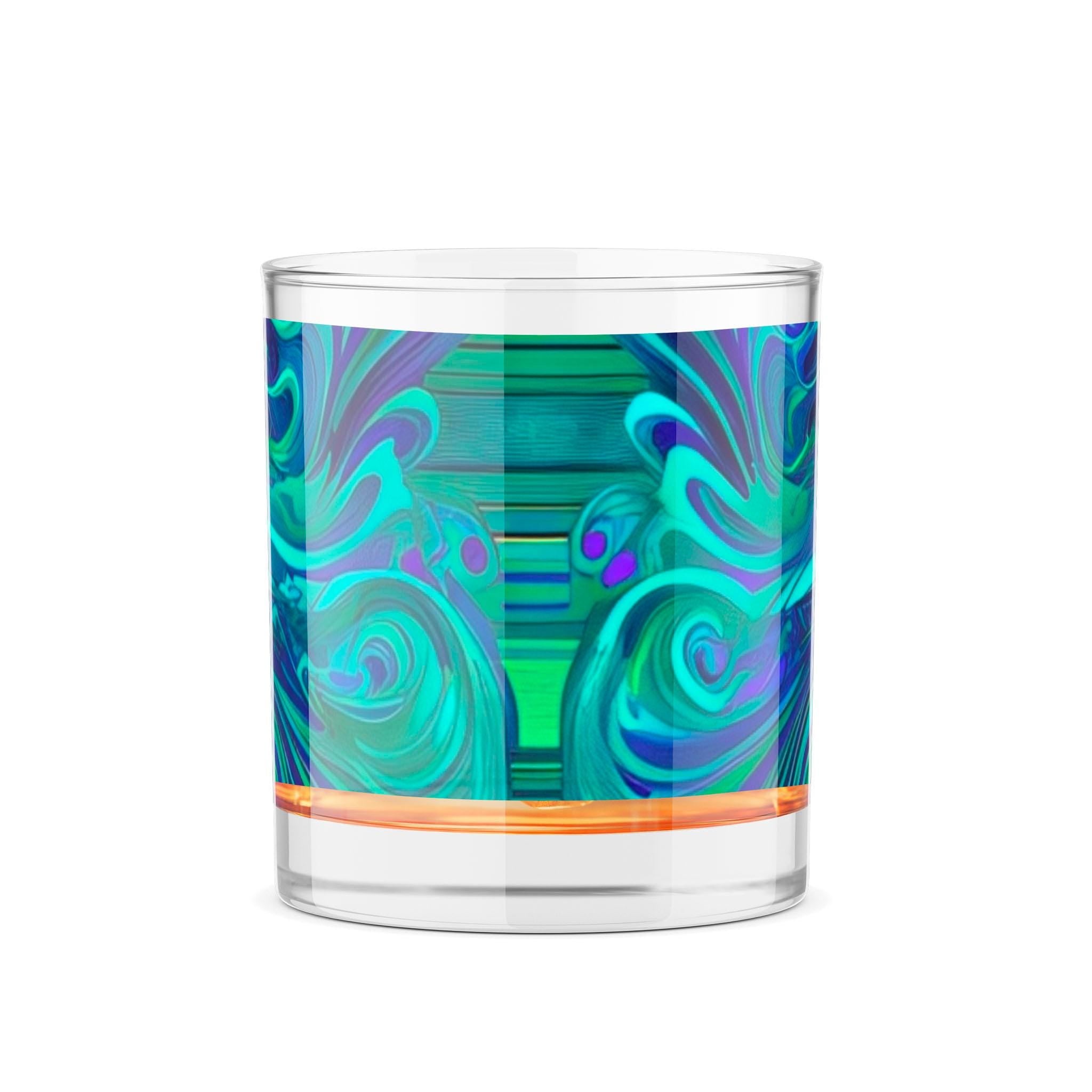 Dreamy Spirals - Whiskey Glass