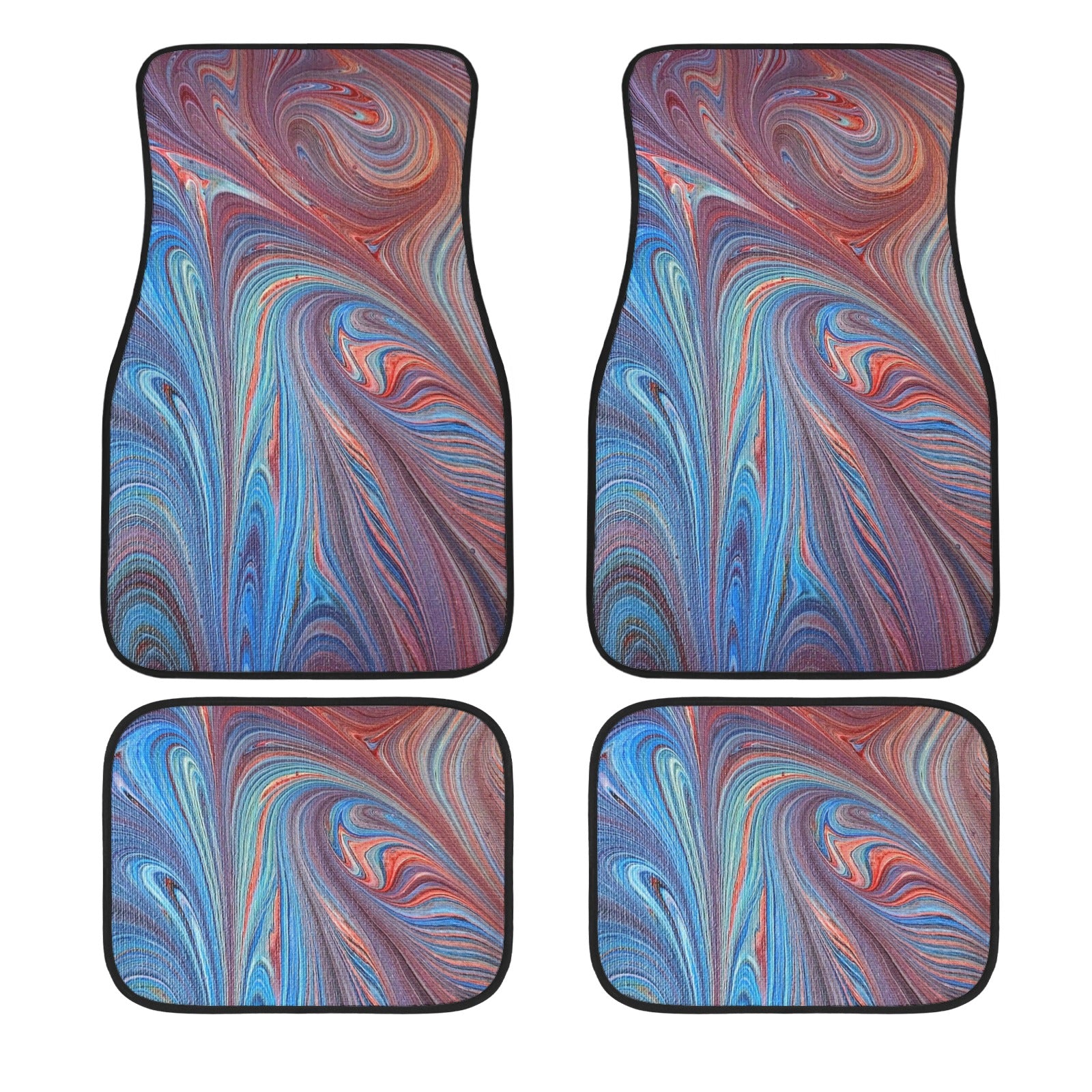 Superhero 4-Piece Car Floor Mats