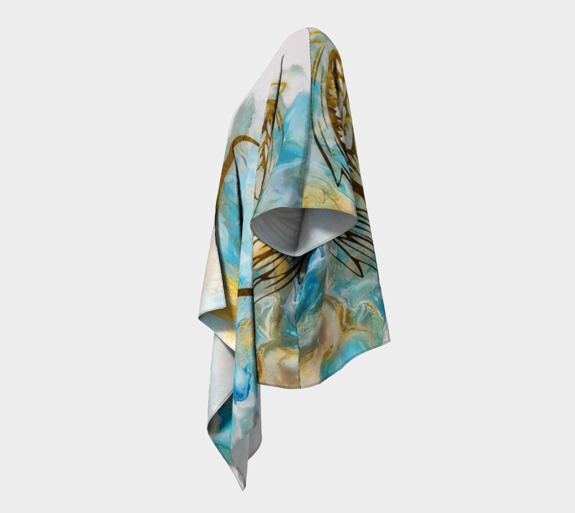 My Guardian Draped Kimono
