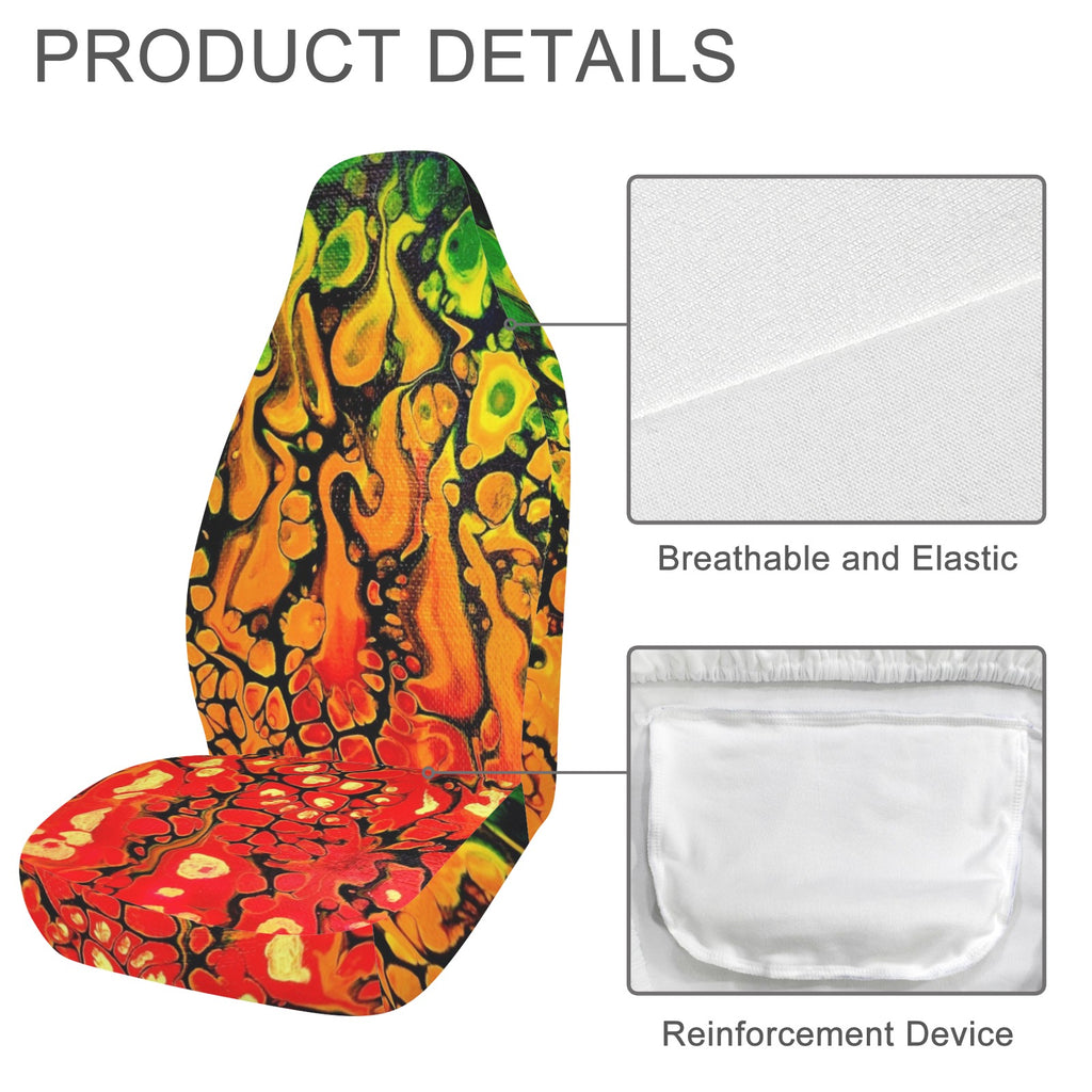 Fire Car Seat Covers (Set of 2)