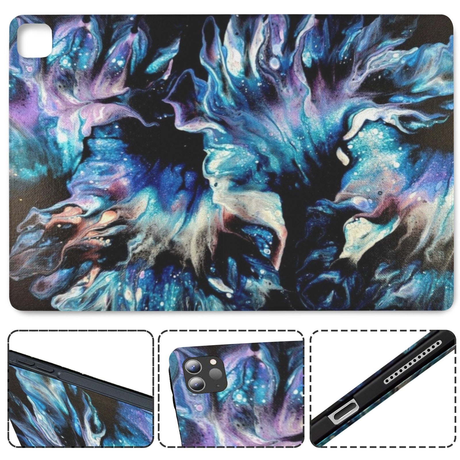 Teal Delight Protective Case for iPad Pro (11-inch)