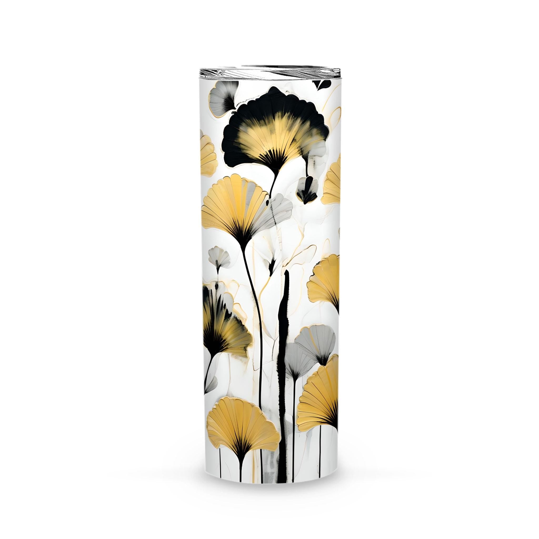 Golden Ginkgo - Skinny Tumbler