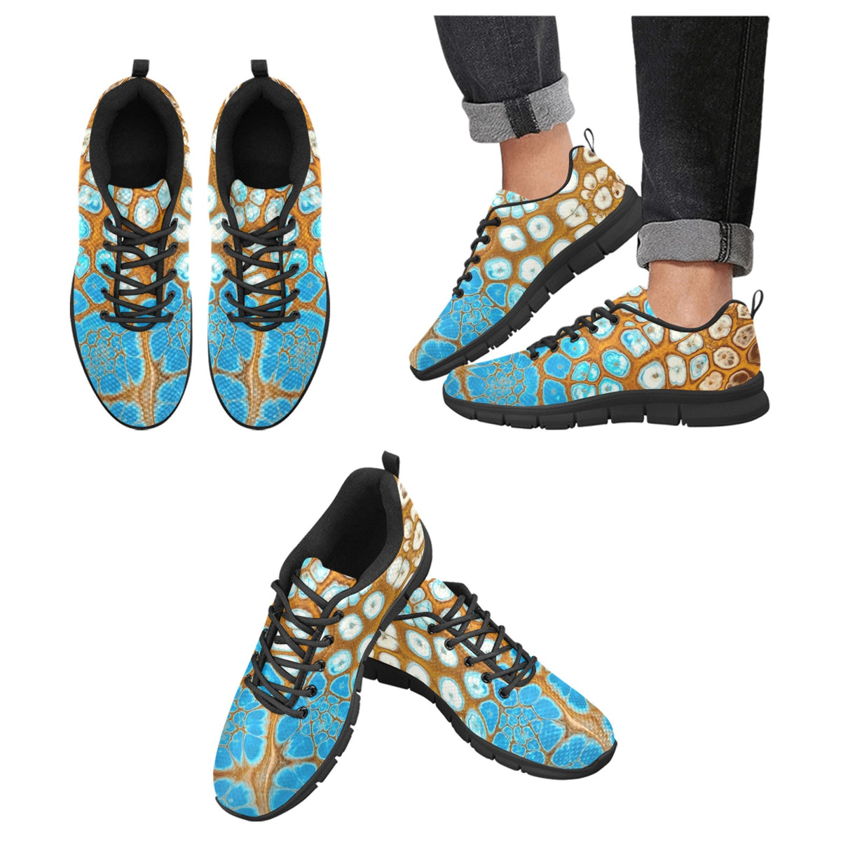 Maui Vibes - Men's Breathable Running Shoes
