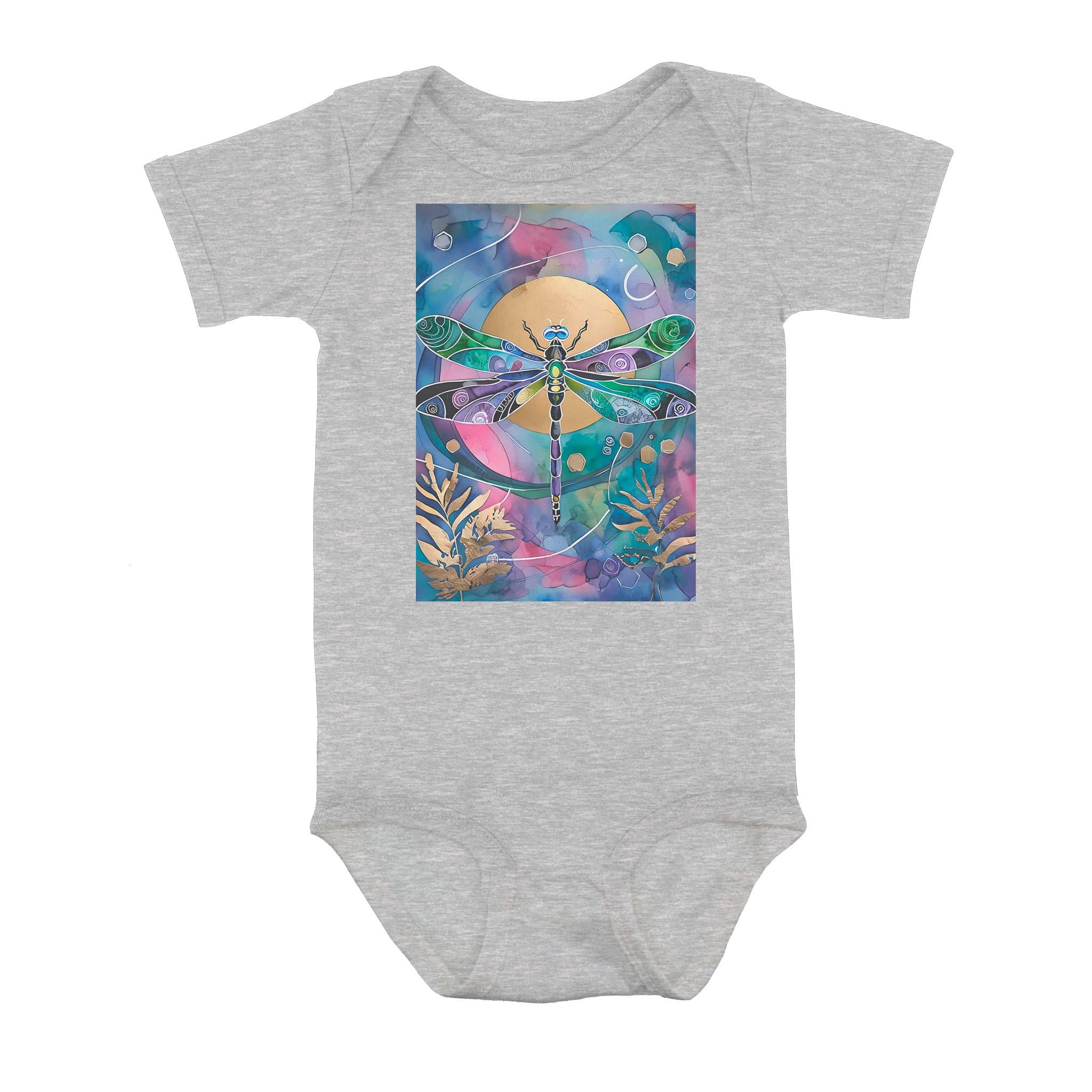 Dragonfly Sun - Baby Onesie