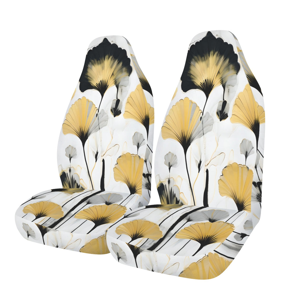 Golden Ginkgo Car Seat Covers (Set of 2)