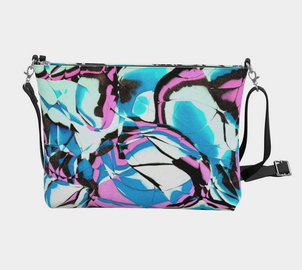 Glow Party - Vegan Leather Crossbody Purse