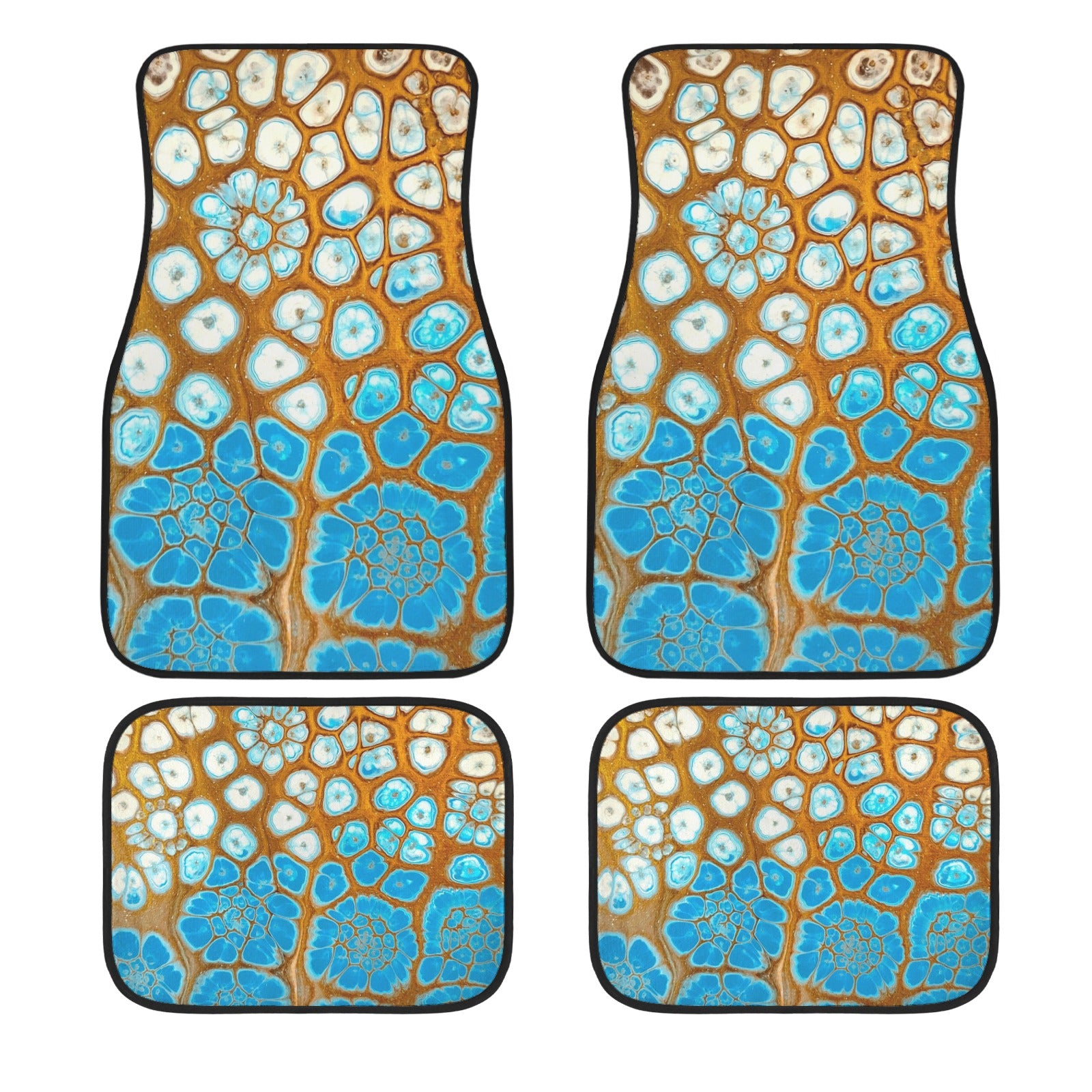 Maui Vibes 4-Piece Car Floor Mats