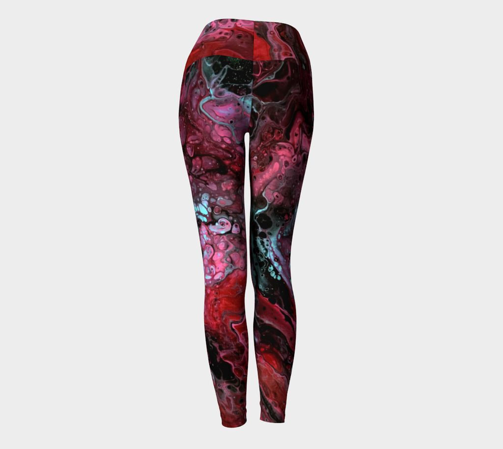 Deep Magenta - Yoga Leggings