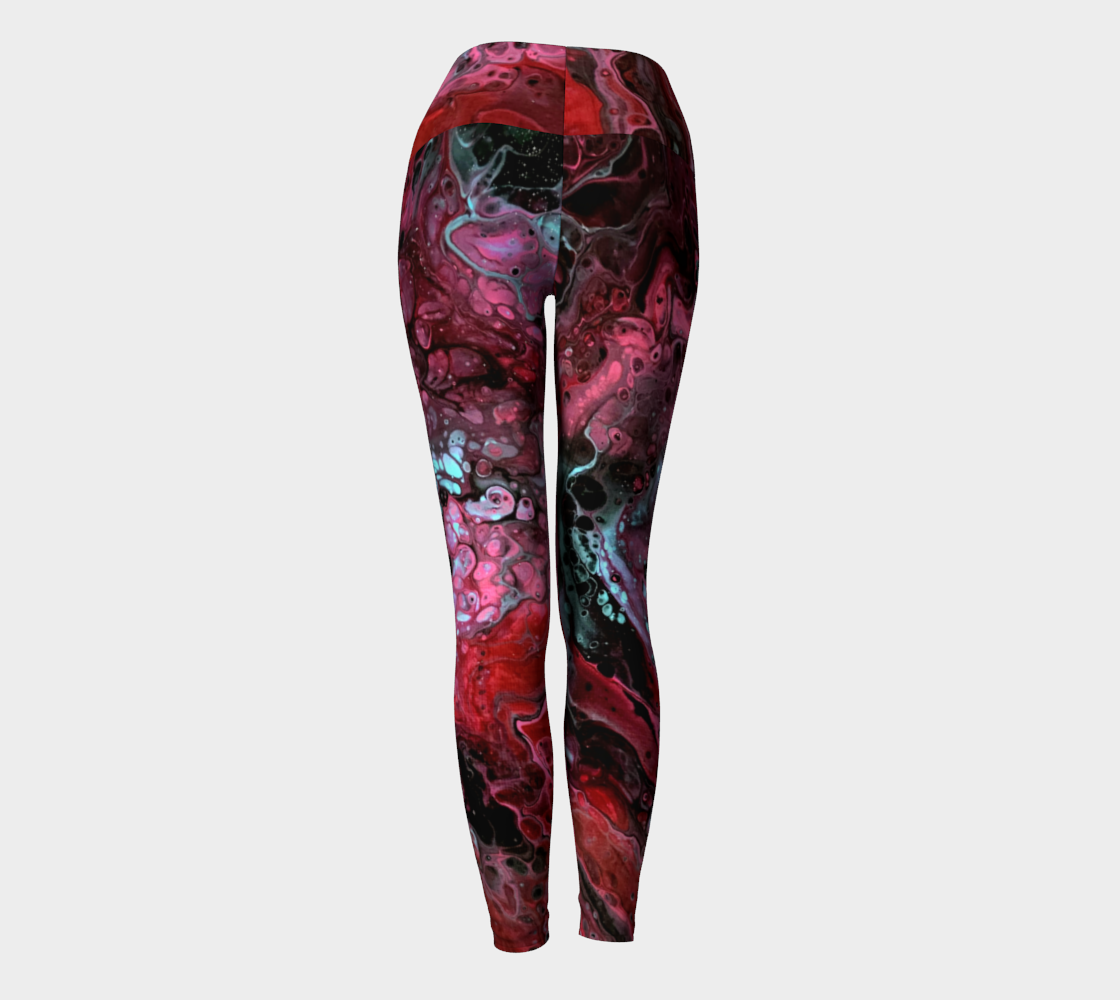Deep Magenta - Yoga Leggings