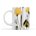 Golden Ginkgo - White Edge-to-Edge Mug (New)