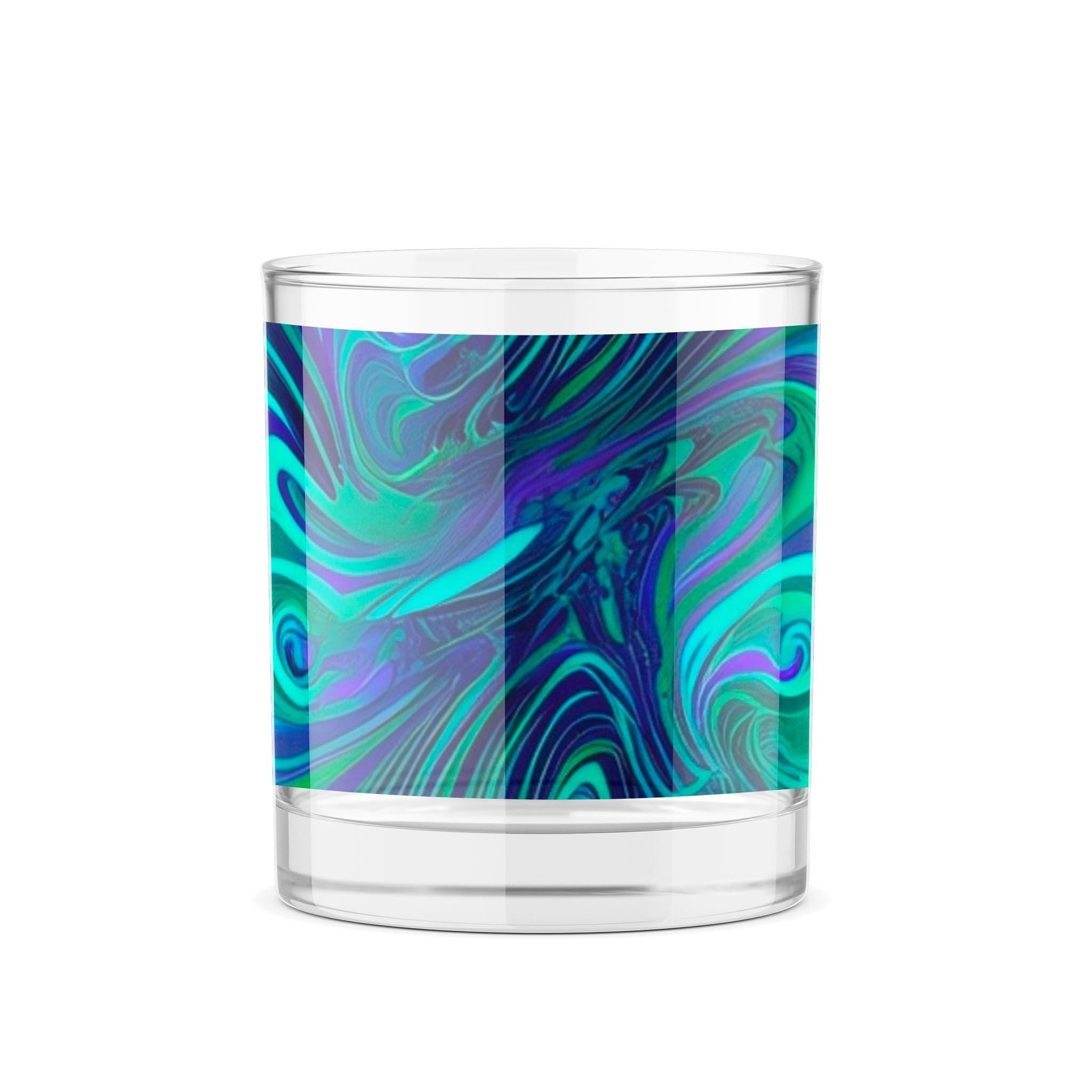 Dreamy Spirals - Whiskey Glass
