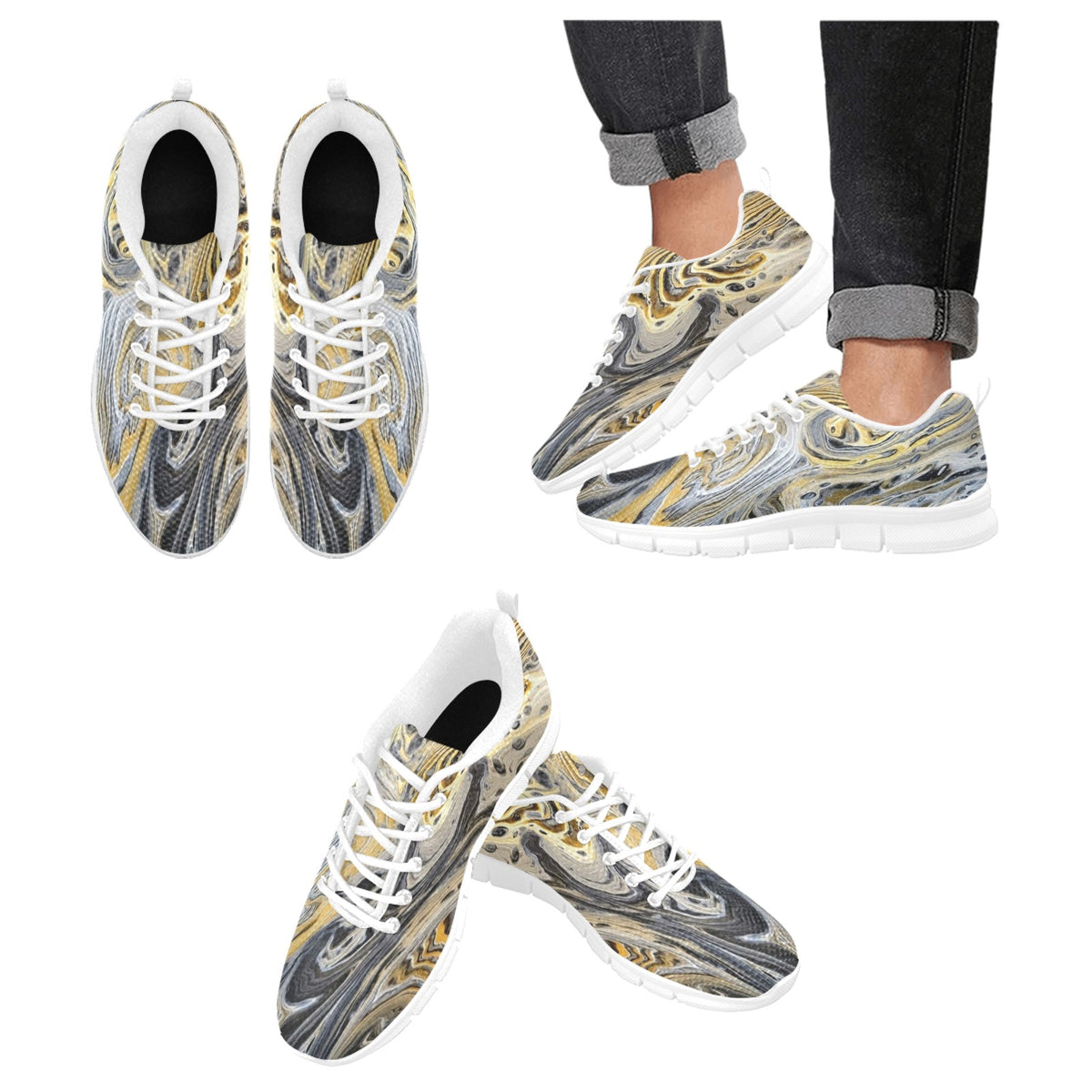 Metallurgy - Women's Breathable Running Shoes