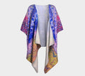 Tie Dye Delight Draped Kimono