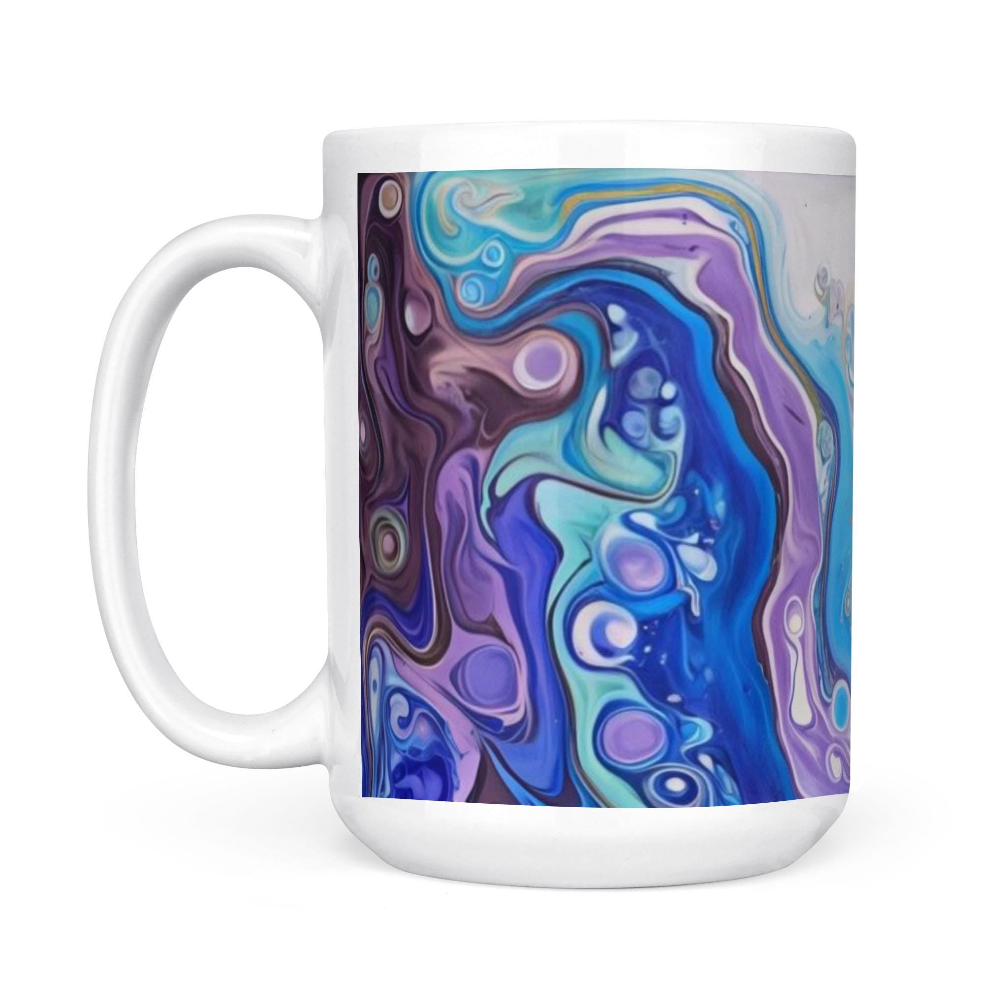 Mandala Sun - White Mug