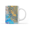 Mandala Sun - White Edge-to-Edge Mug (New)