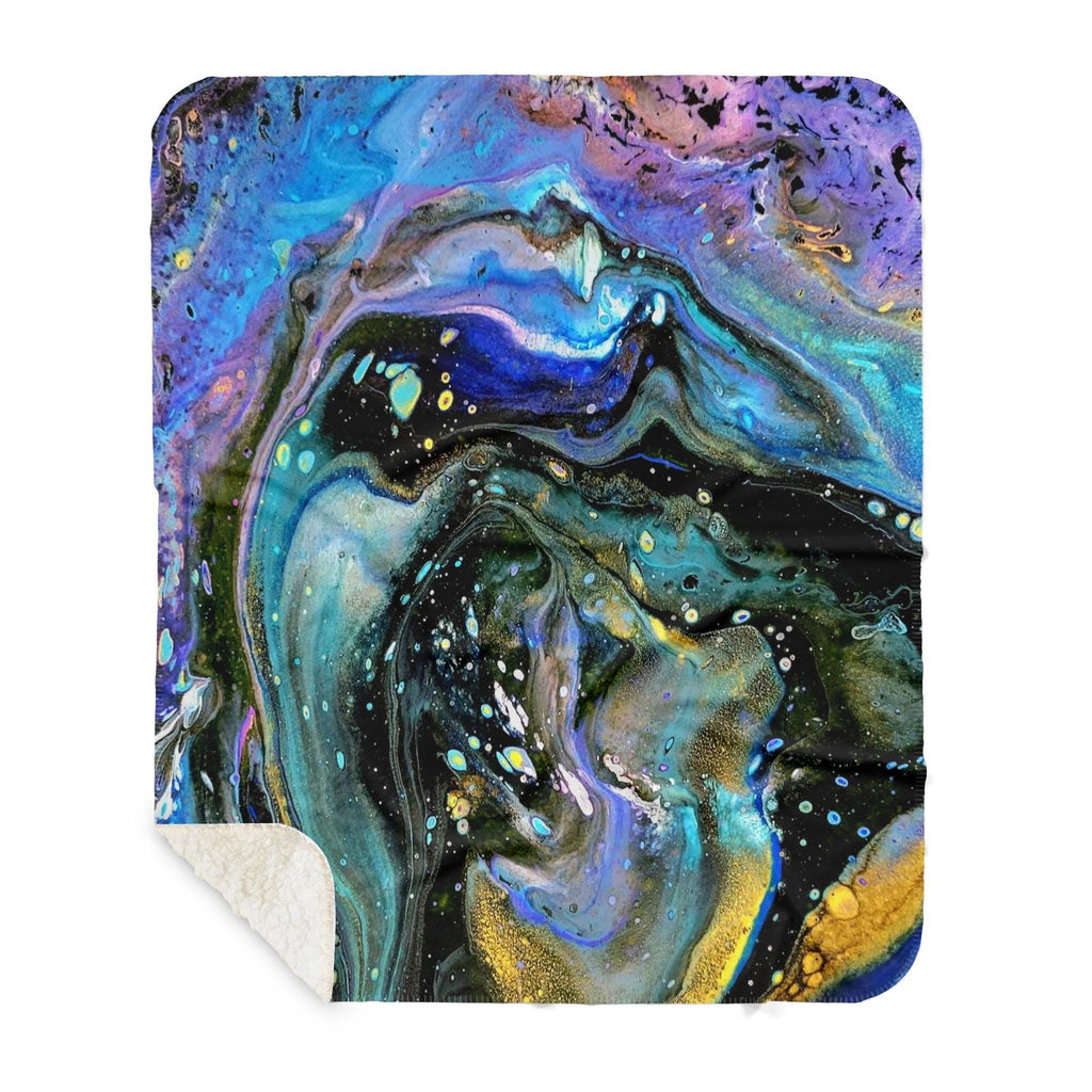 The Face - Sherpa Blanket