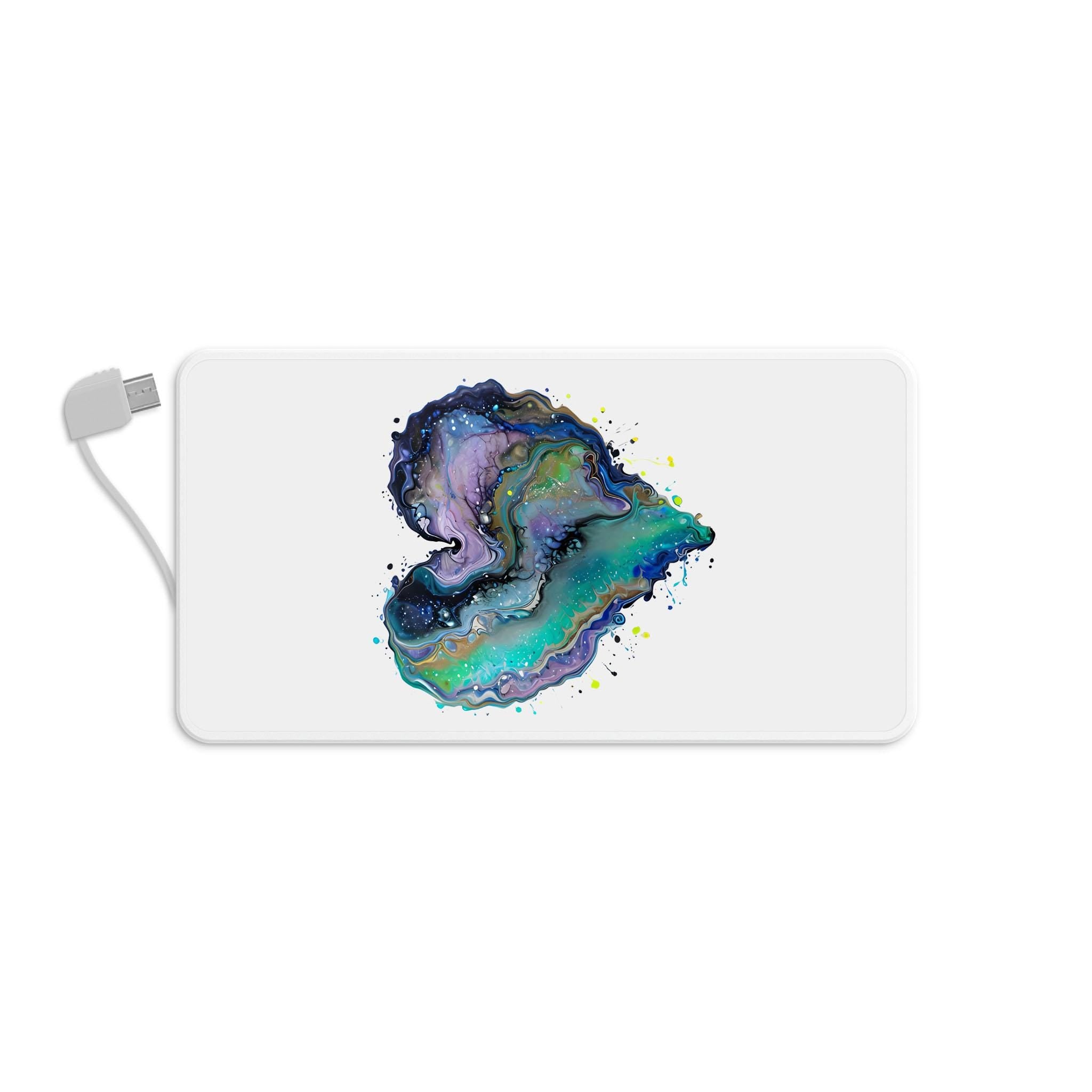 Fluid Art Heart (1) - Power Bank