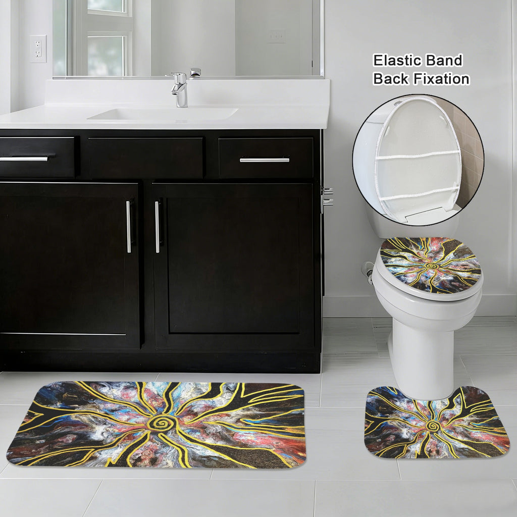 Pieces of Me 3-Piece Bathroom Rug Set