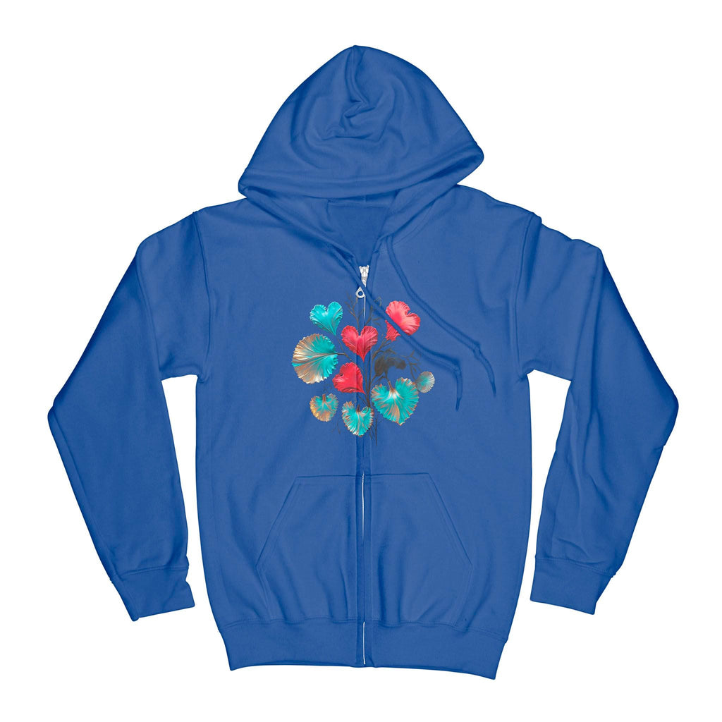 Hearts Grow Fonder - Unisex Standard Zip Hoodie (Dtfx)