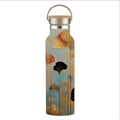 Fan-tasy - Stainless Steel Water Bottle with Bamboo Lid