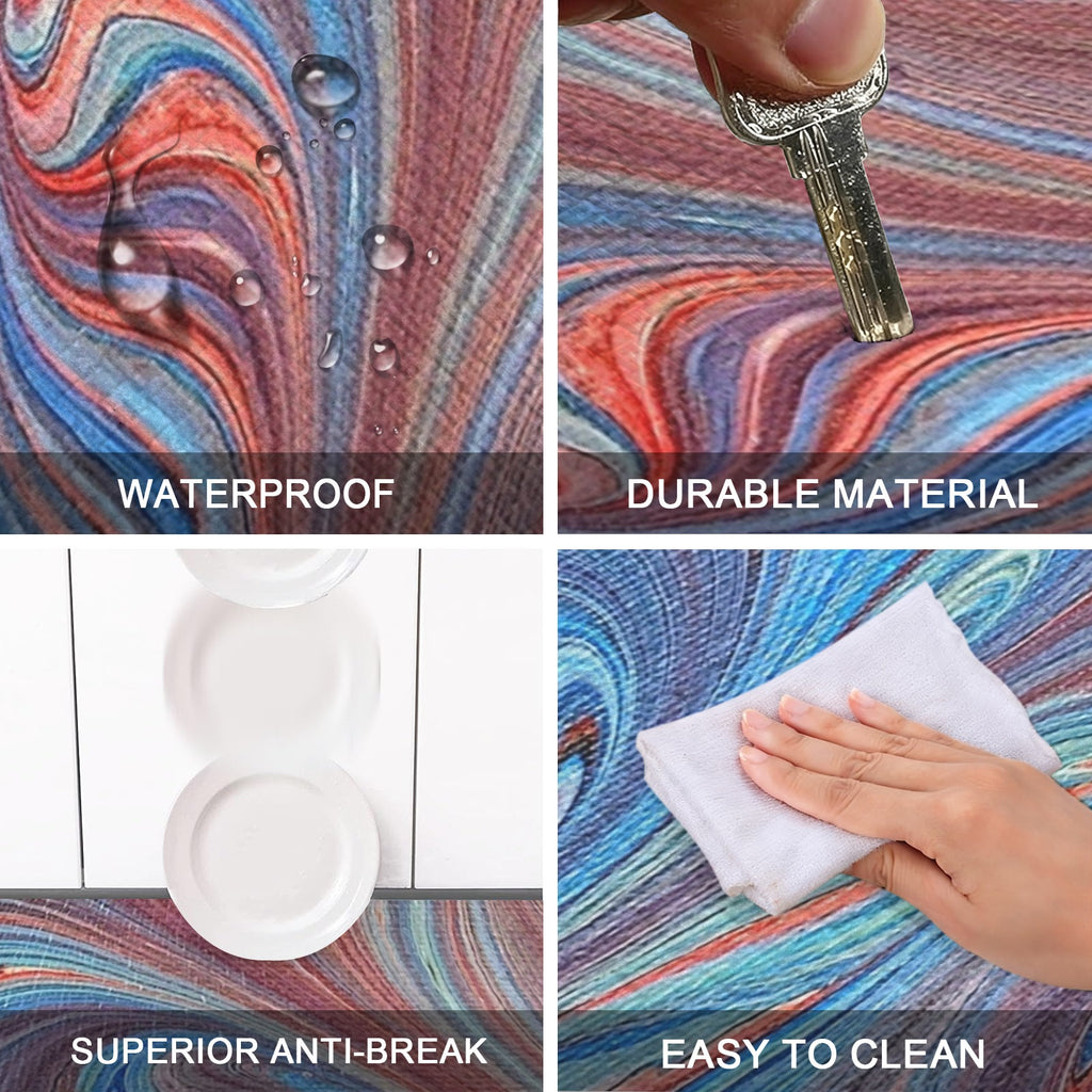 Superhero PVC Anti-Fatigue Kitchen Mat 71x24inch