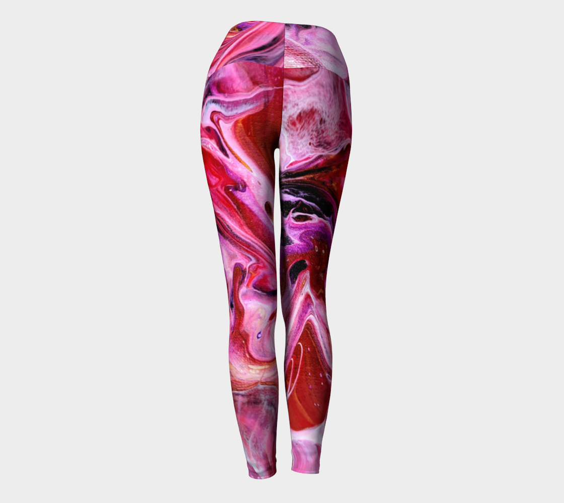 Dragon Fruit - Yoga Leggings