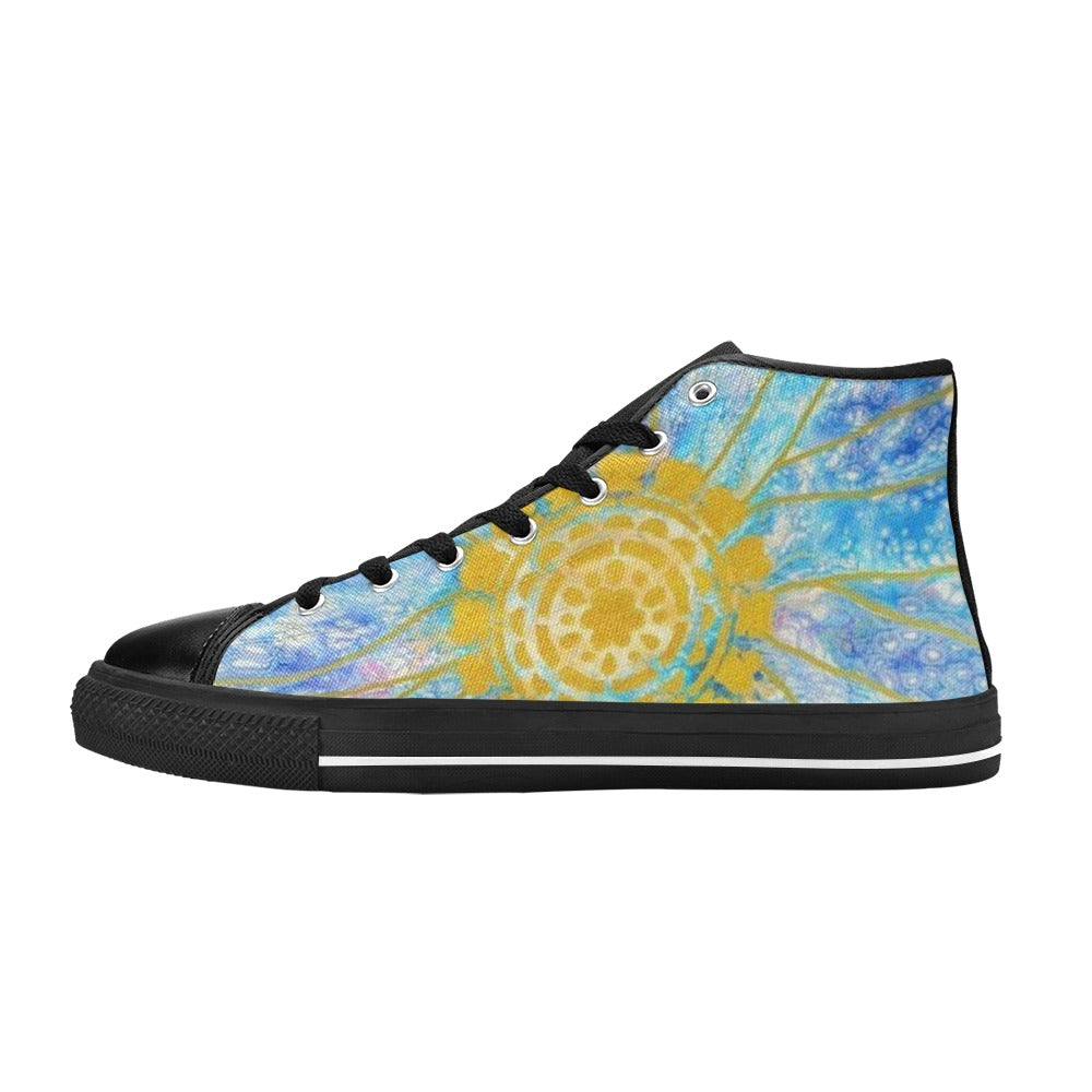 Serenity - Women's Classic High-Top Canvas Shoes