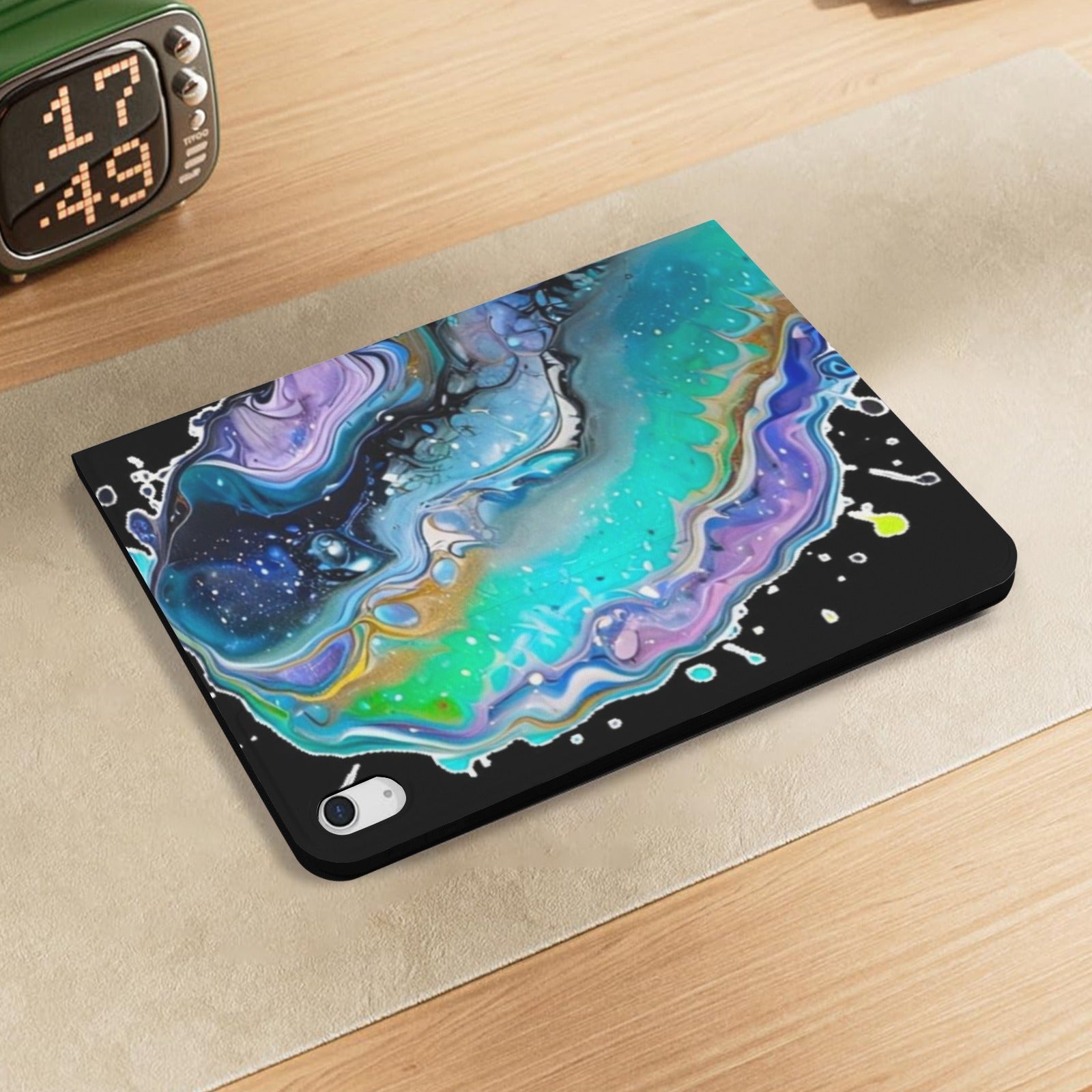 Fluid Art Heart Protective Case for iPad Air (11-inch)