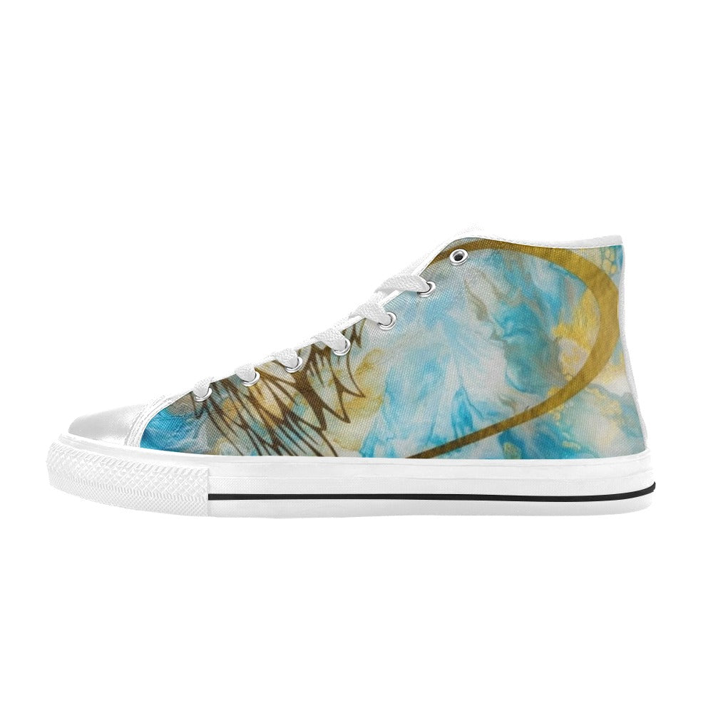 My Guardian - Men's Classic High-Top Canvas Shoes