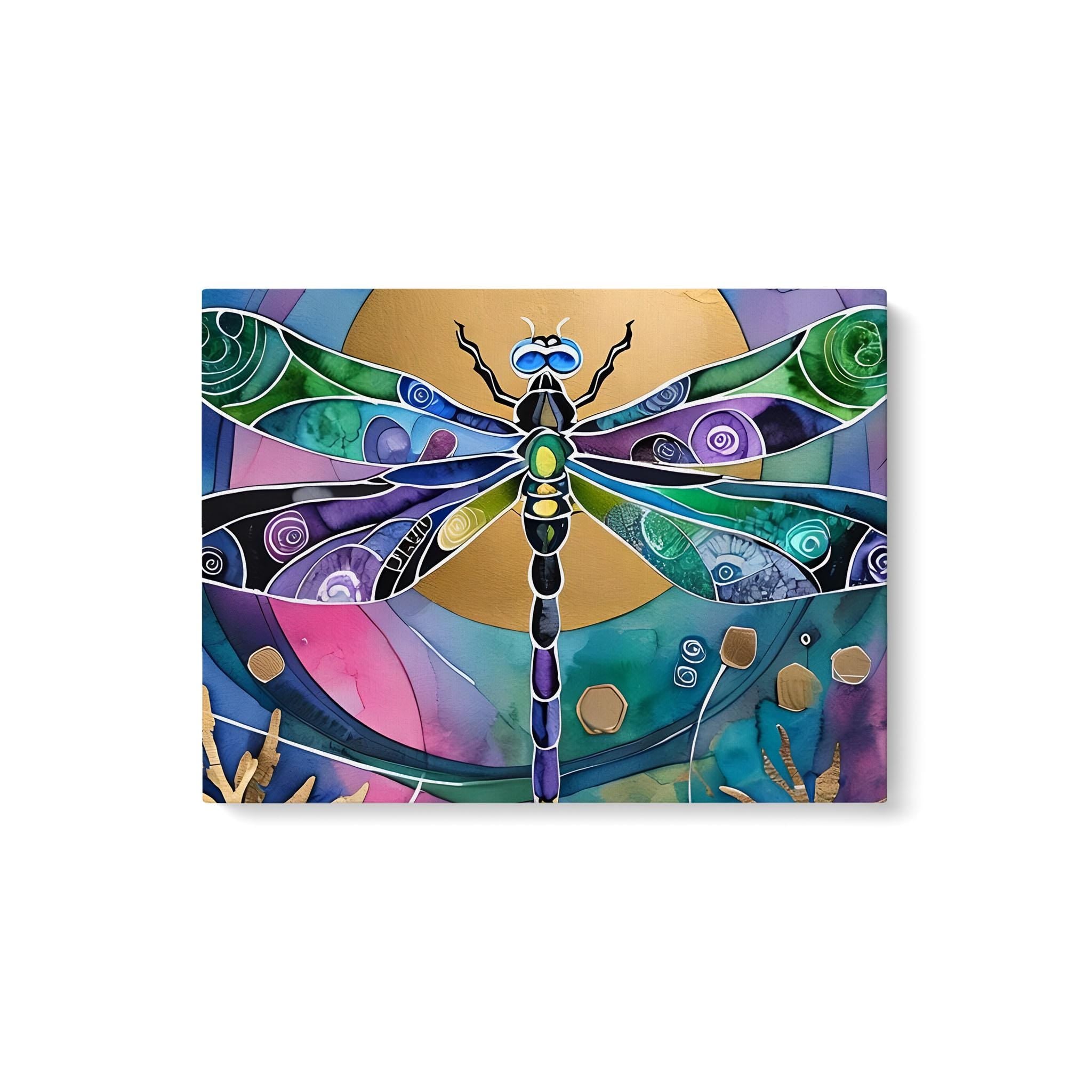 Dragonfly Sun Premium Matte Canvas