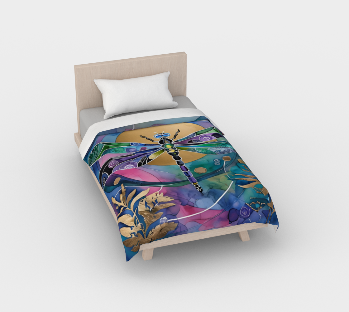 Dragonfly Sun - Duvet Cover