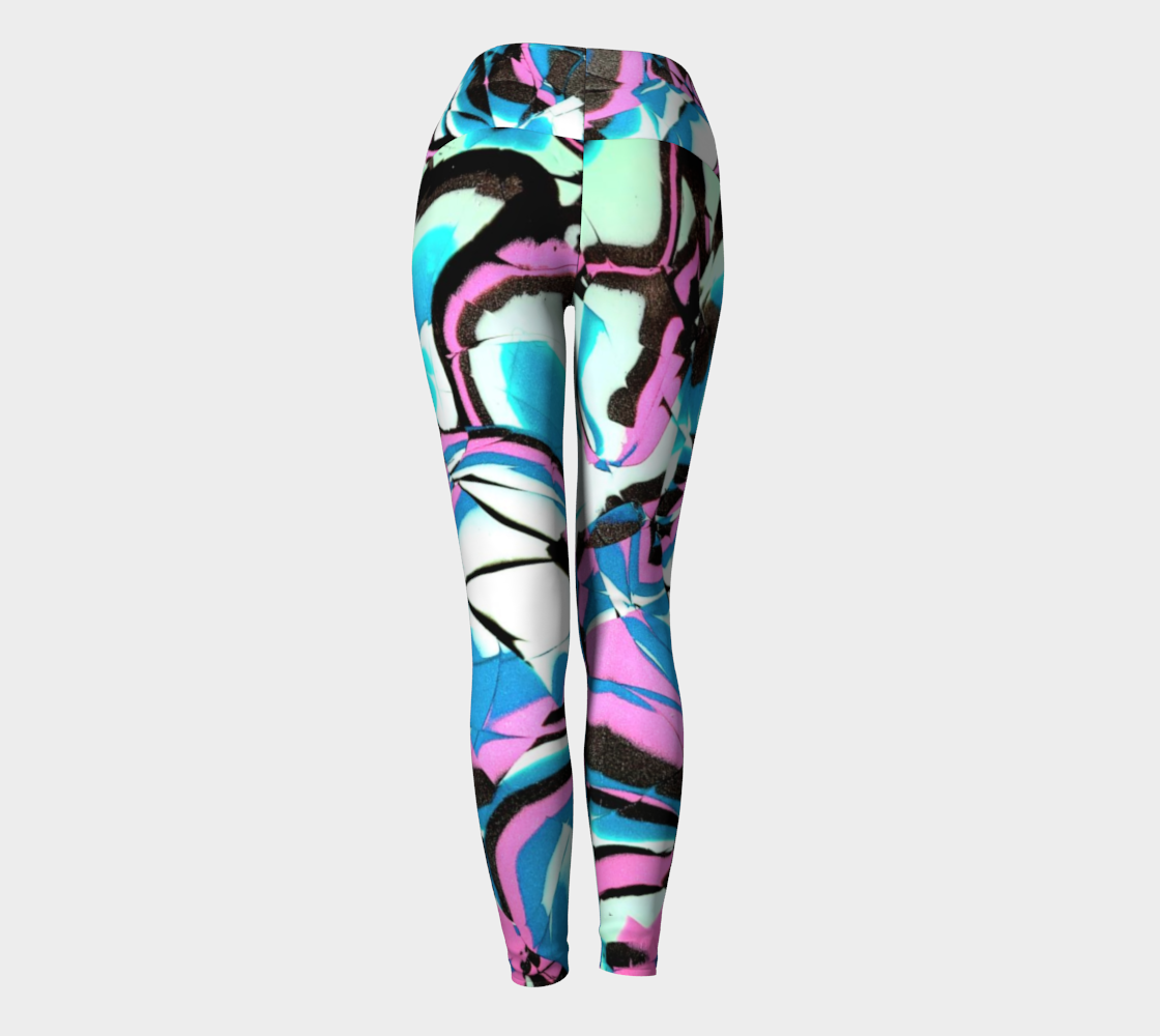 Glow Party - Yoga Leggings