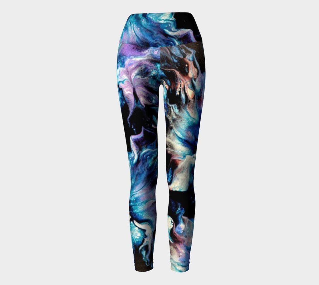 Teal Delight - Yoga Leggings